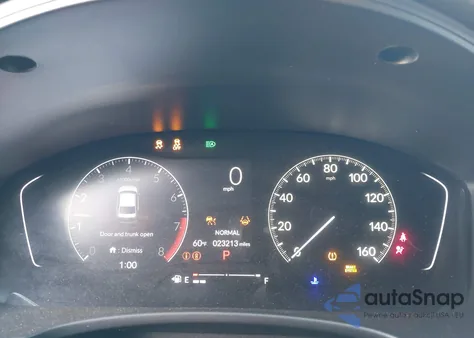 2022 Honda Civic Sport z USA, uszkodzony, nr VIN 2HGFE2F51NH605479